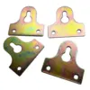 Large arc-shaped chrome plating