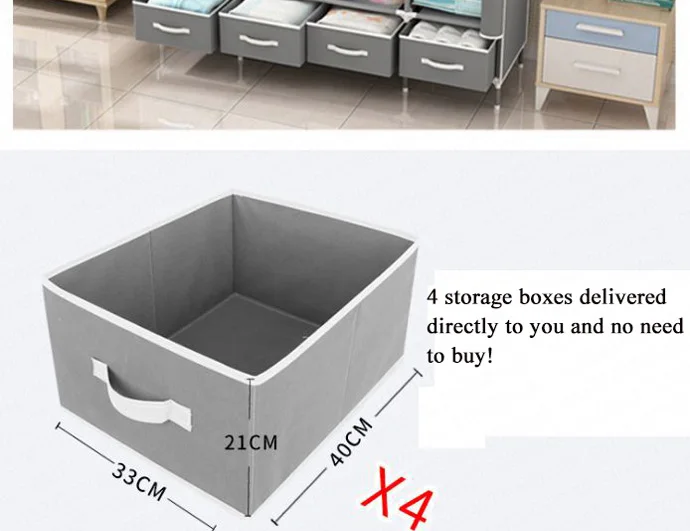 Домашняя полка для хранения, портативная мебель, шкаф для одежды, шкаф с ящиками