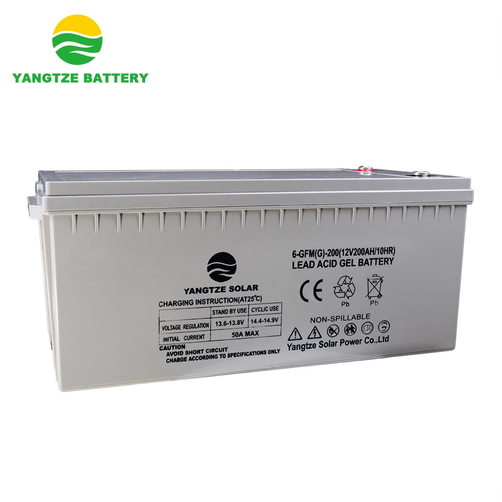 12v 200ah dry cell rechargeable battery