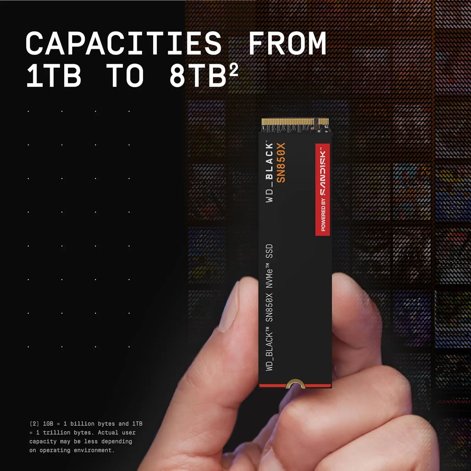 New for BLACK 2TB SN850X NVMe Internal Gaming SSD Gen4 PCIe M.2 