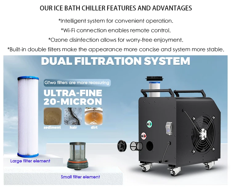 Ice Bath Water Chiller, R410A, 220V - detail 22