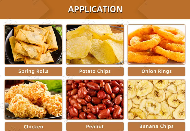 Industrial Oil Free 500kg One Hour French Fries Frying Pringles Potato