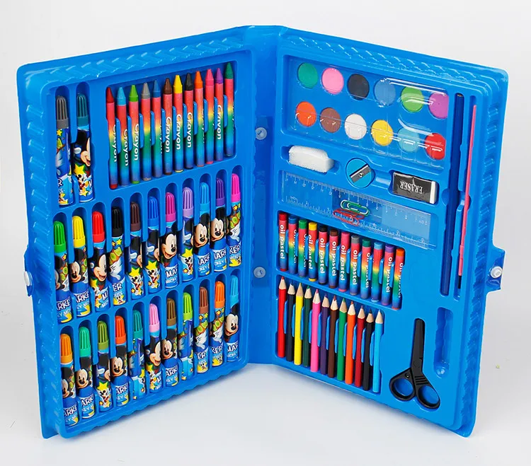 Set De Arte Para Niños 208 Piezas Portátil Crayon Colores – Insanto  Tecnologia