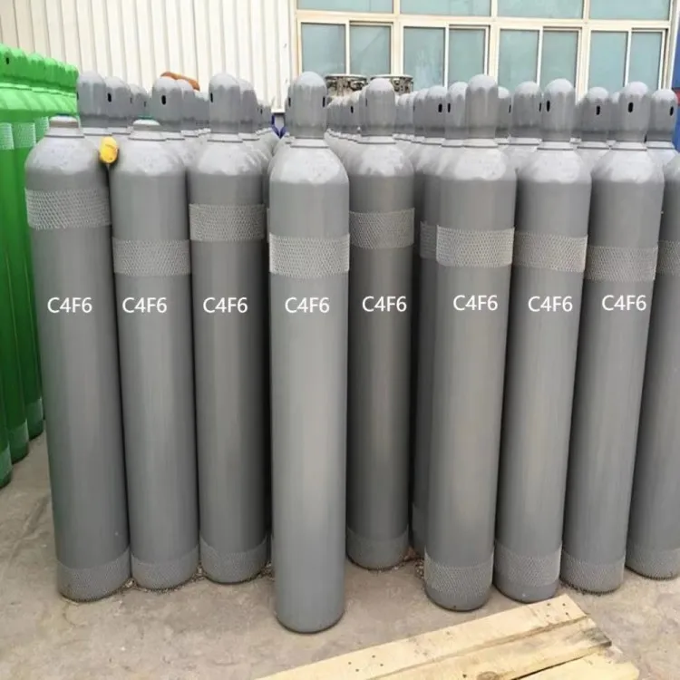 Mataas na Kalinisan na 99.999% na 10L o 8L na C4F6 (Hexafluorobutadiene) na Suplay ng Gas para sa Mga Aplikasyong High-Tech at Pagmamanupaktura ng Elektroniko