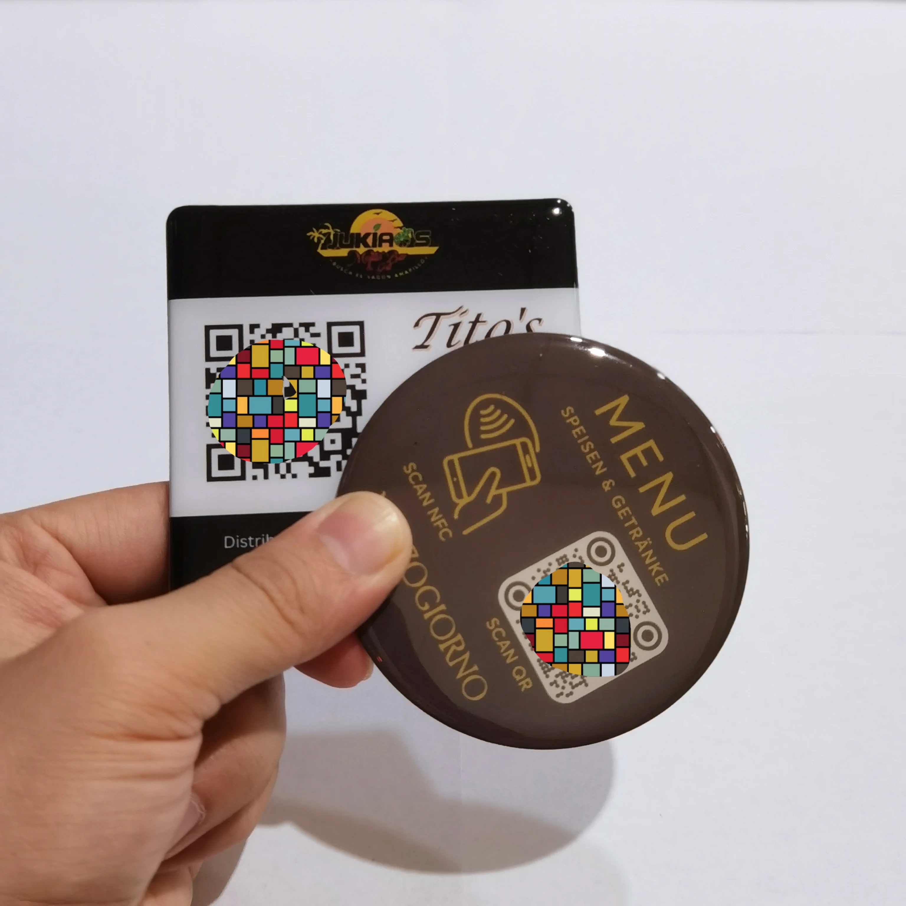 Custom Writable Programmable NFC Sticker RFID Tag 13.56MHz Waterproof ...