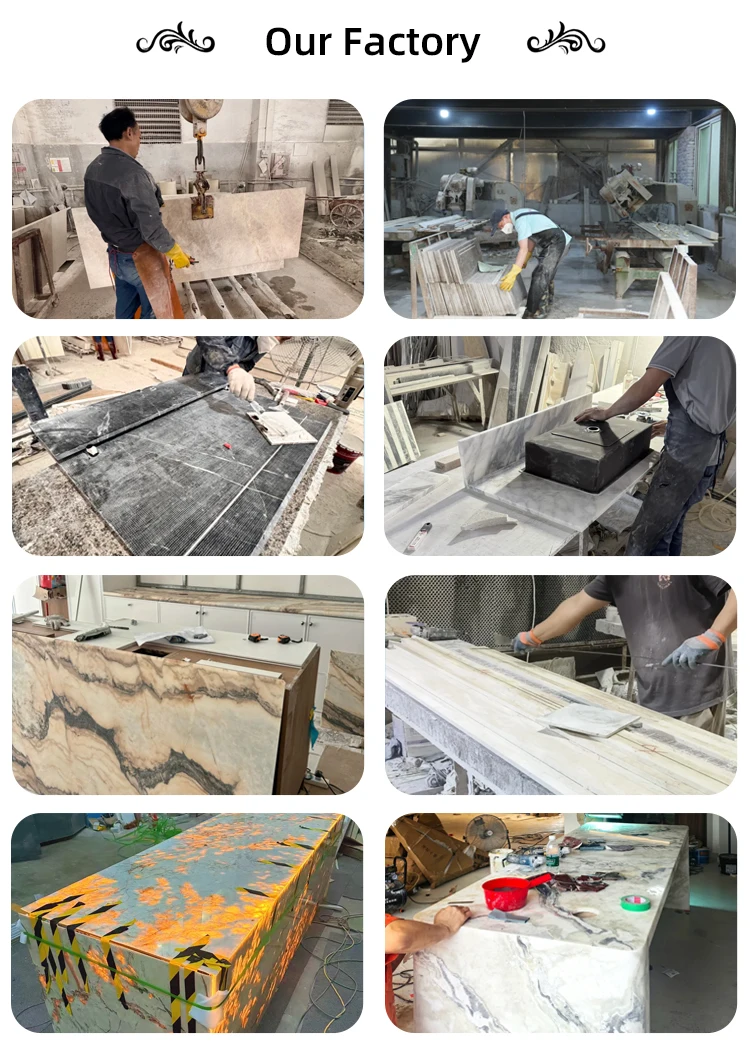 product paia stone luxury modern brazilian pandora marble kitchen countertops vanity tops  table tops natural marble translucent-14