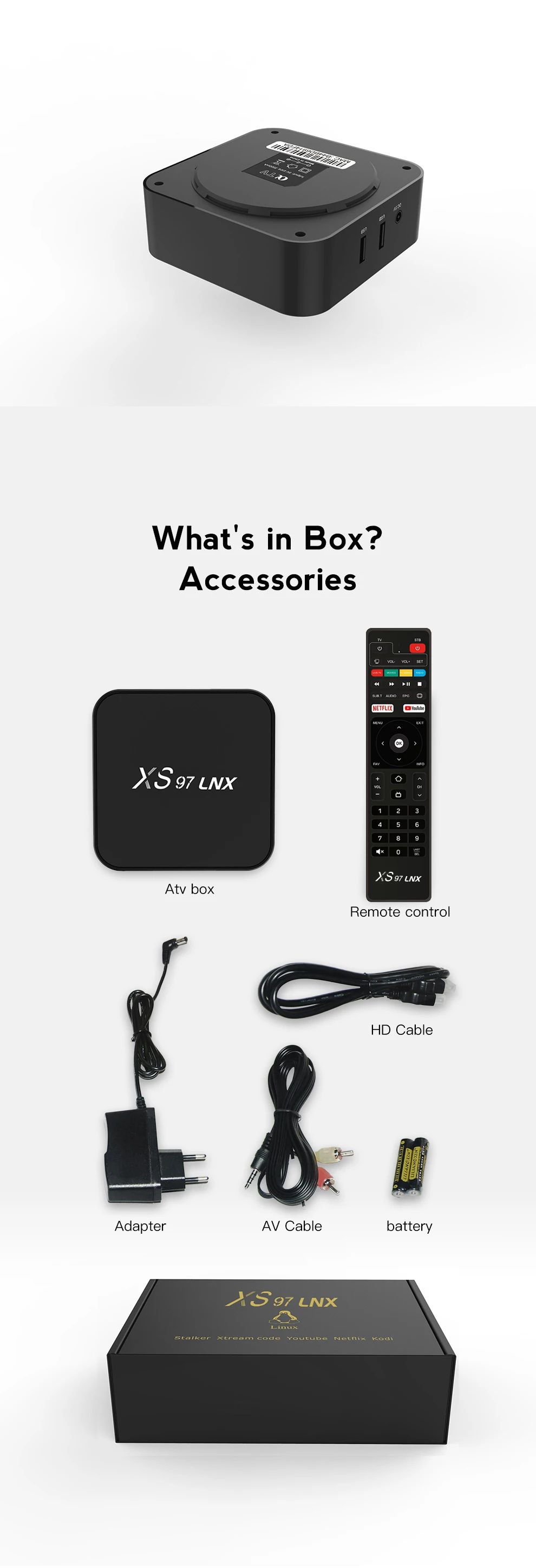 4k Linux Stb Box Good for Ip Tv Best Selling for Usa Canada Europe Germany Netherlands Holland Media Player