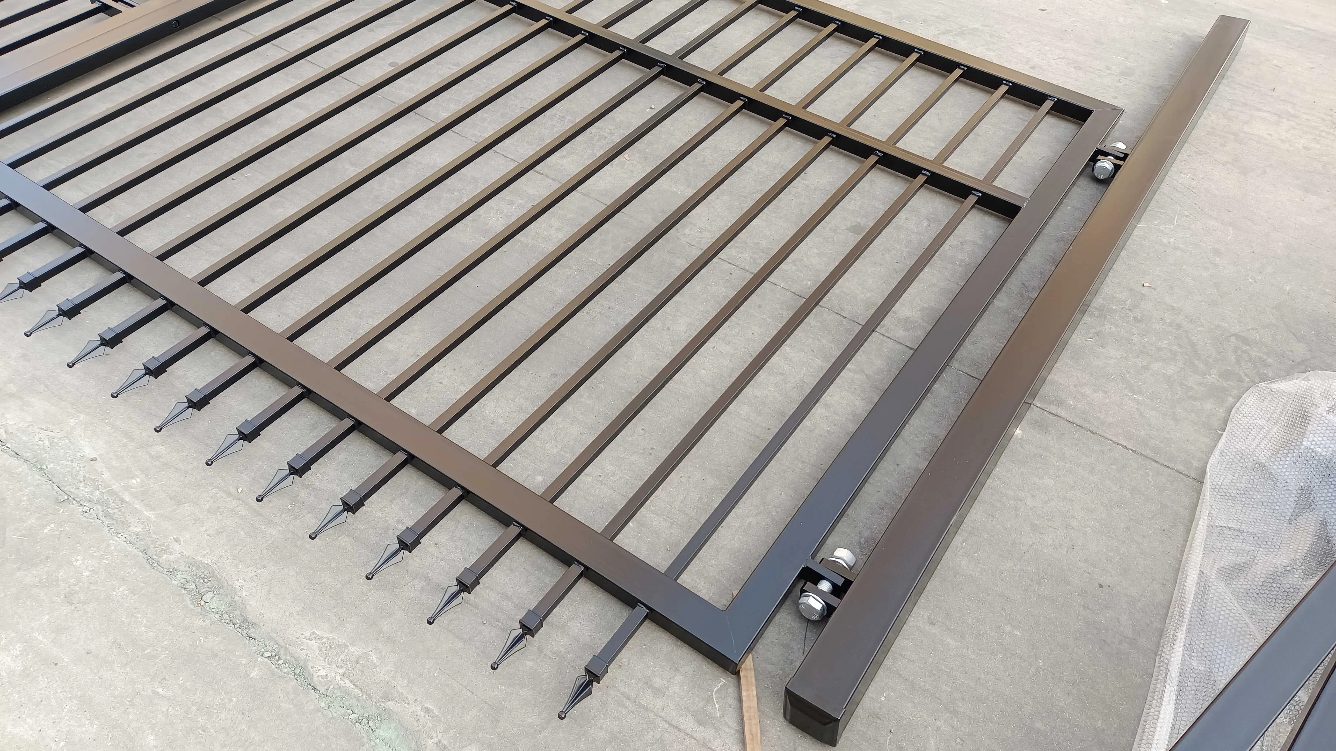 Decorative Wrought Iron Gates Simple Modern Steel Wrought Iron Gate