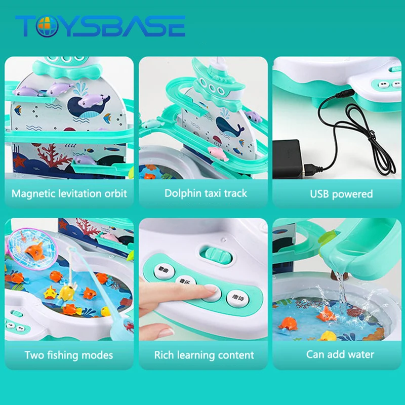 
3 в 1 Рыбалка Настольный светильник | Многофункциональные электрические массажи для детей игра рыбалка трек игрушки 