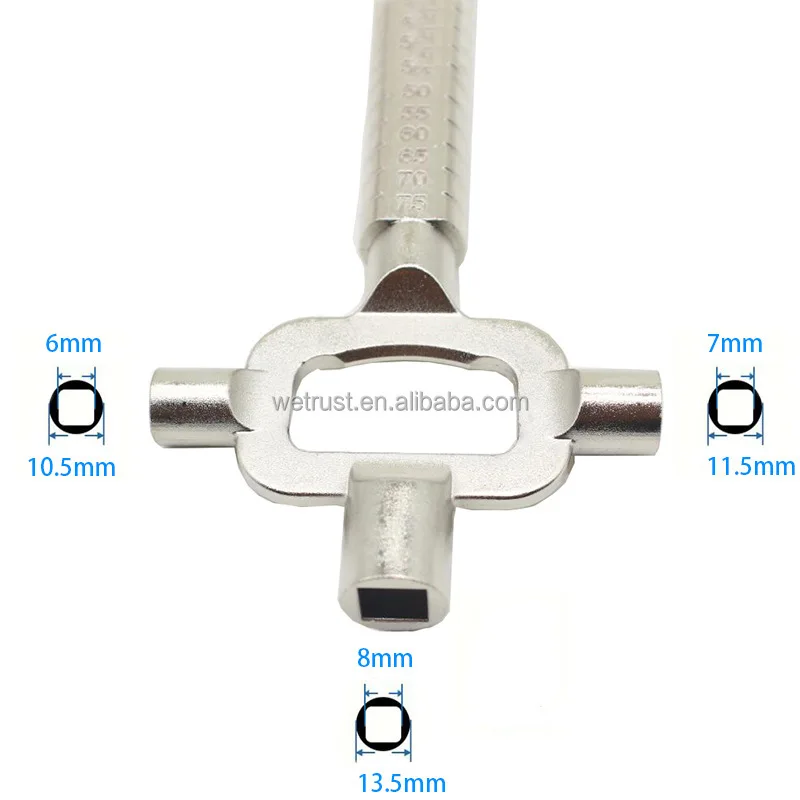 Locksmith Tool Key Multi Purpose Cylinder Gauge Cam Turner Spindle Turner Locksmith Tools Lock Pick