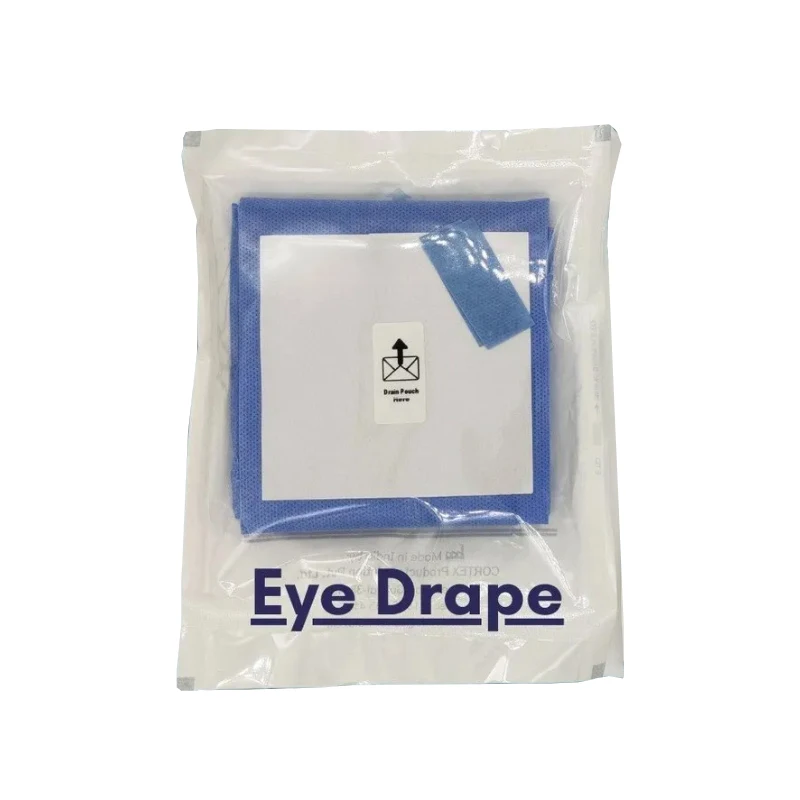 Single Use Sterilized Eye Drape Medical Consumable Disposable Sterile
