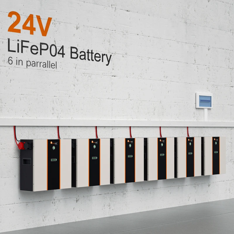 6000  Cycles  Lithium  Battery Pack Lifepo4  24v200Ah for Solar Electric Power System