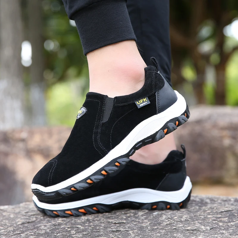 Hot Sale Outdoor Men Hiking Shoes Waterproof 2021 New Arrival Big Size Casual Mens Hiking Shoes