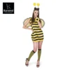 81181- Women Bee - Tunic ,Wings,Wristband,Leg Warmers & Headband