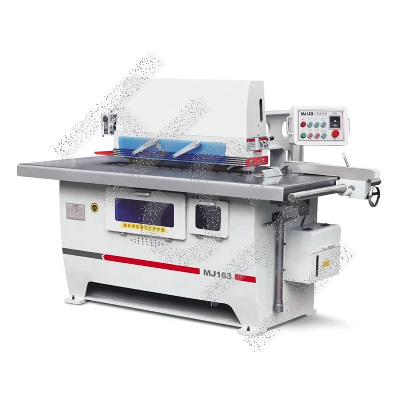 Máquina Sierra de Corte Longitudinal de Una Cuchilla para Máquina de Corte de Madera en Trozos