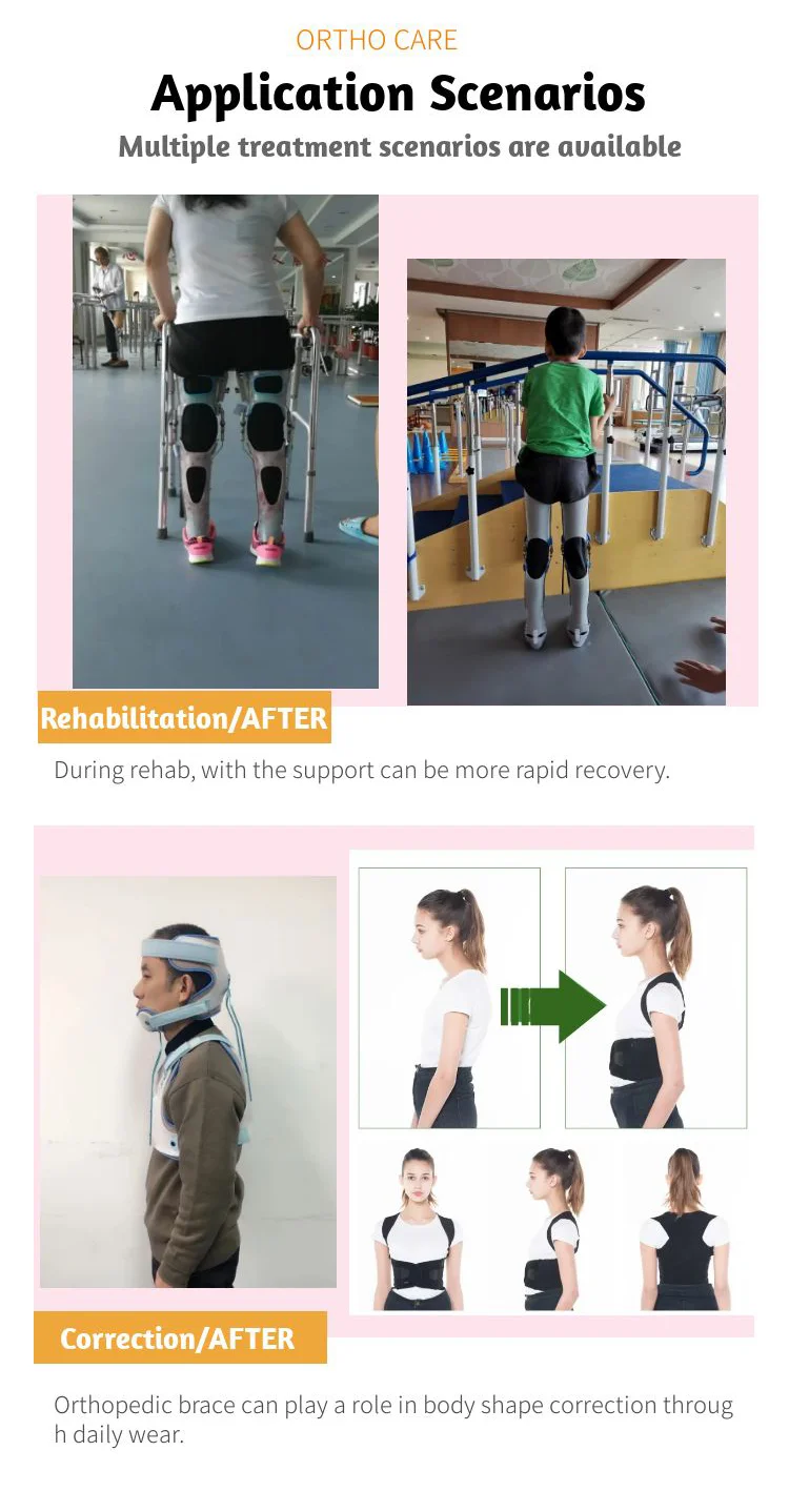 Rehabilitation Support Device Thorax Lumbar Sacrum Orthosis With Gasbag (inflatable) For