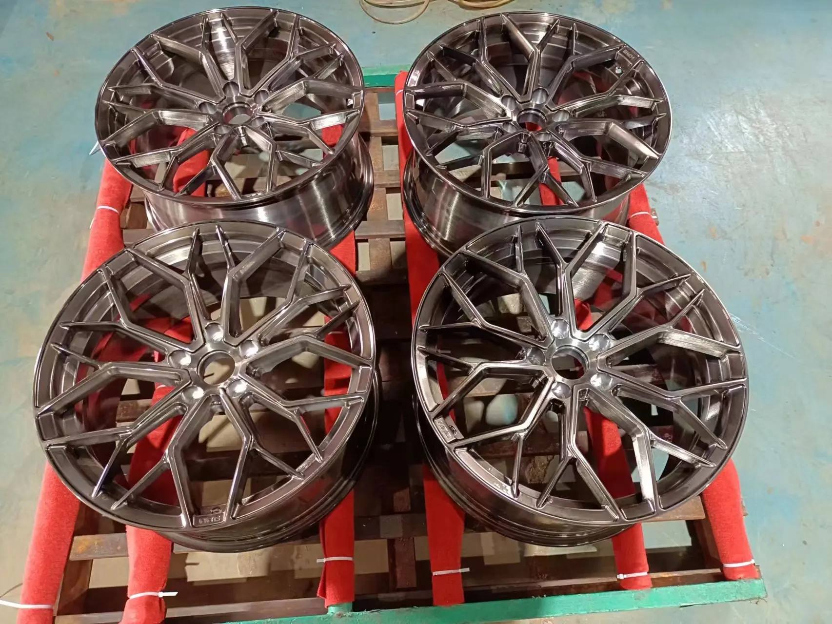 Yufei лидер продаж кованые колеса на заказ 5x114 3 19*9 0 Et35 CB64.1Custom пригодные для tesla