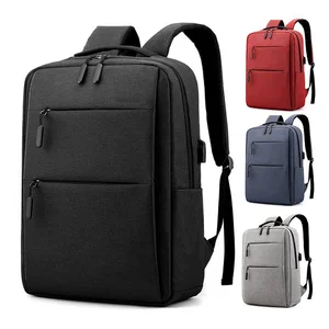 Wholesale 2026 Lightweight Anti-Theft School Backpack Waterproof USB Charging for Students Large Classic Business Casual Outdoor