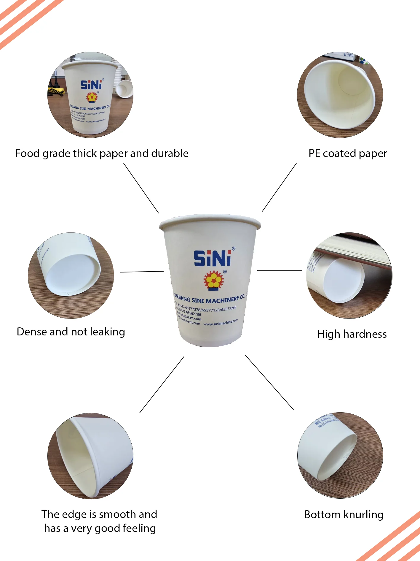 SINI Customization Fully Automatic Paper Cup Machine High Speed Product Making Disposable Paper Cup Machine