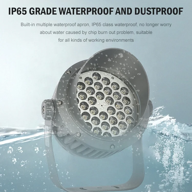 Круглый наружный светодиодный прожектор KDBANG 6 Вт 18 36 72 108 ВТ 180