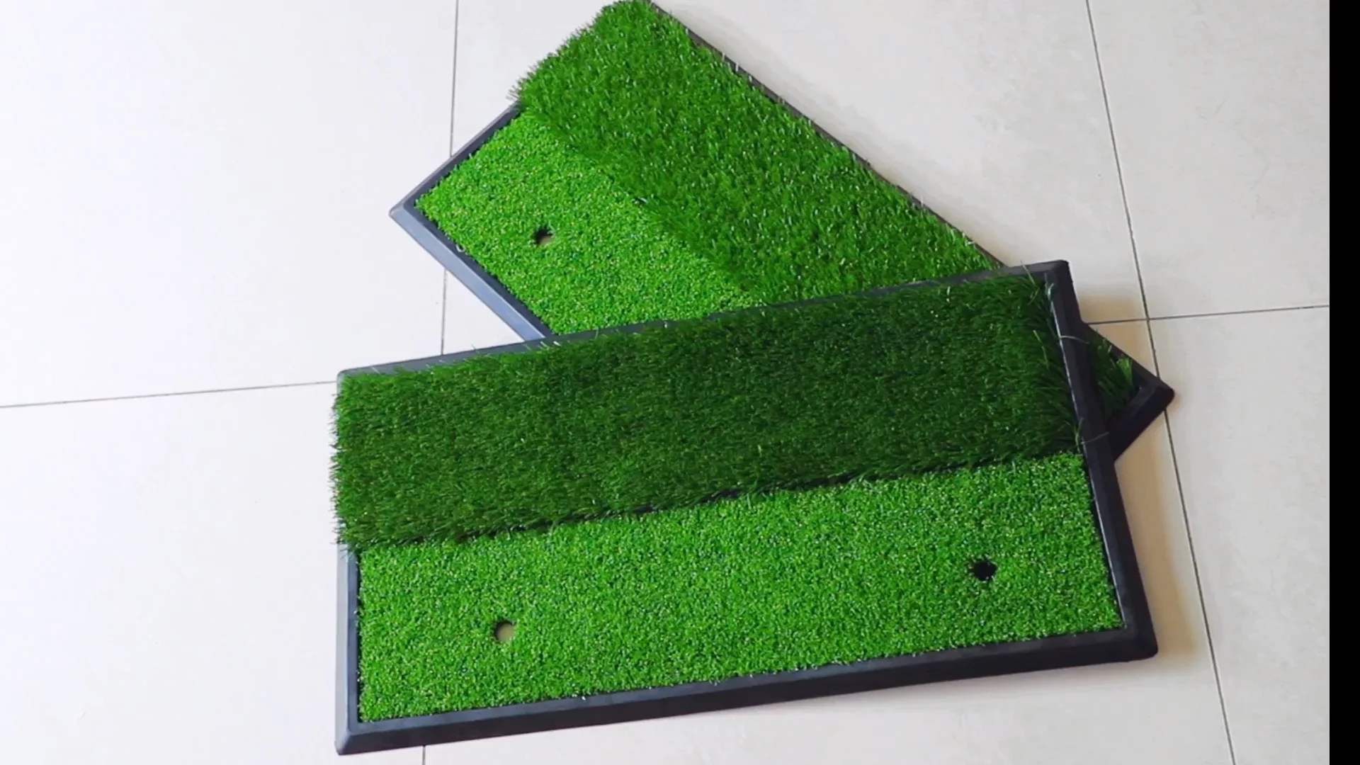 New Design Premium Dualturf Durable Golf Hitting Mat For Golf Swing