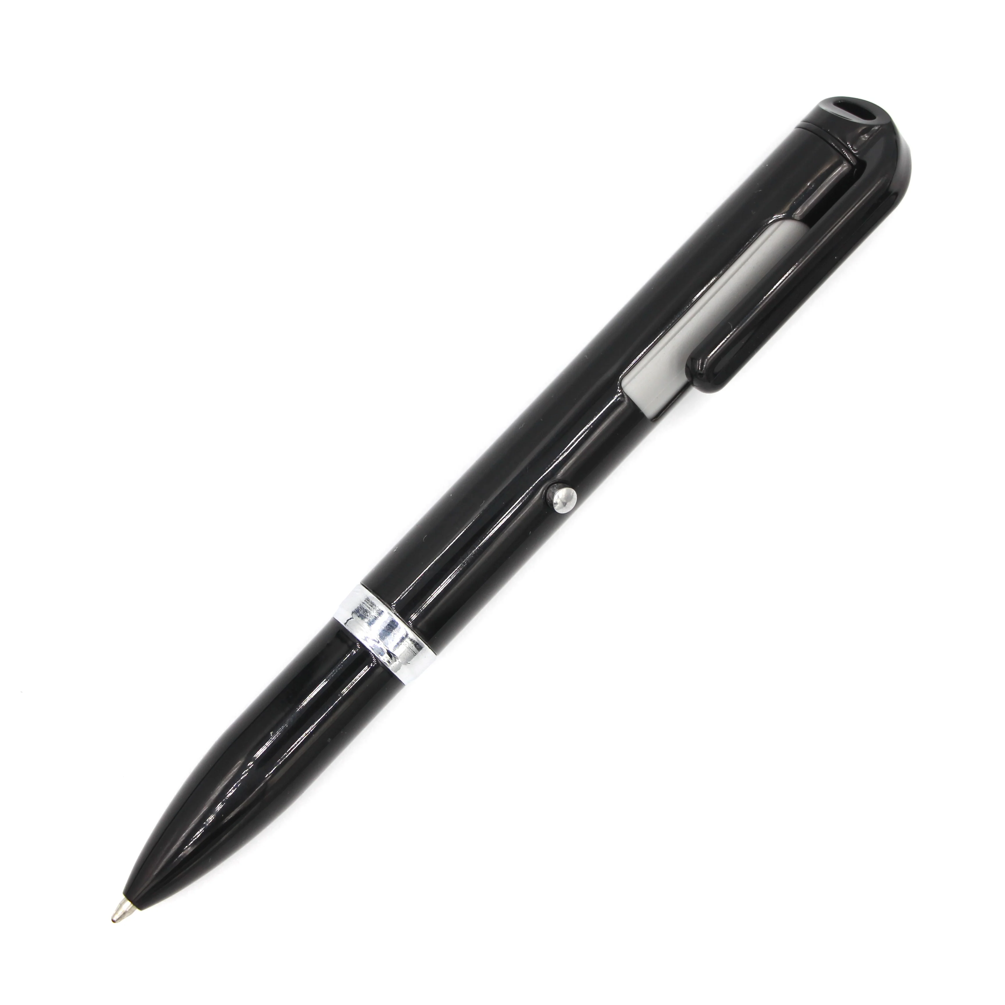 High Quality 3 in 1 Multi Function Company logo Metal  Magnifier Magnifying Glass LED Light Ballpoint Pen for Promotion Gift