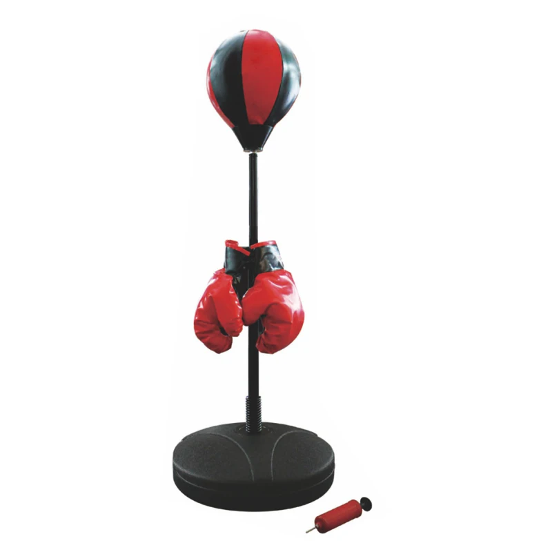 Adjustable Inflatable Punching Ball Kids Boxing Reflex Training