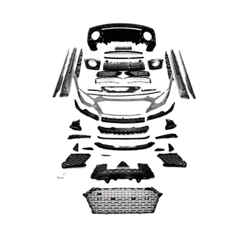R8 Upgraded New Style Full Set Dry Carbon Fiber Body Kit For Audi R8 R8 Front Rear Bumper Spoiler Hood