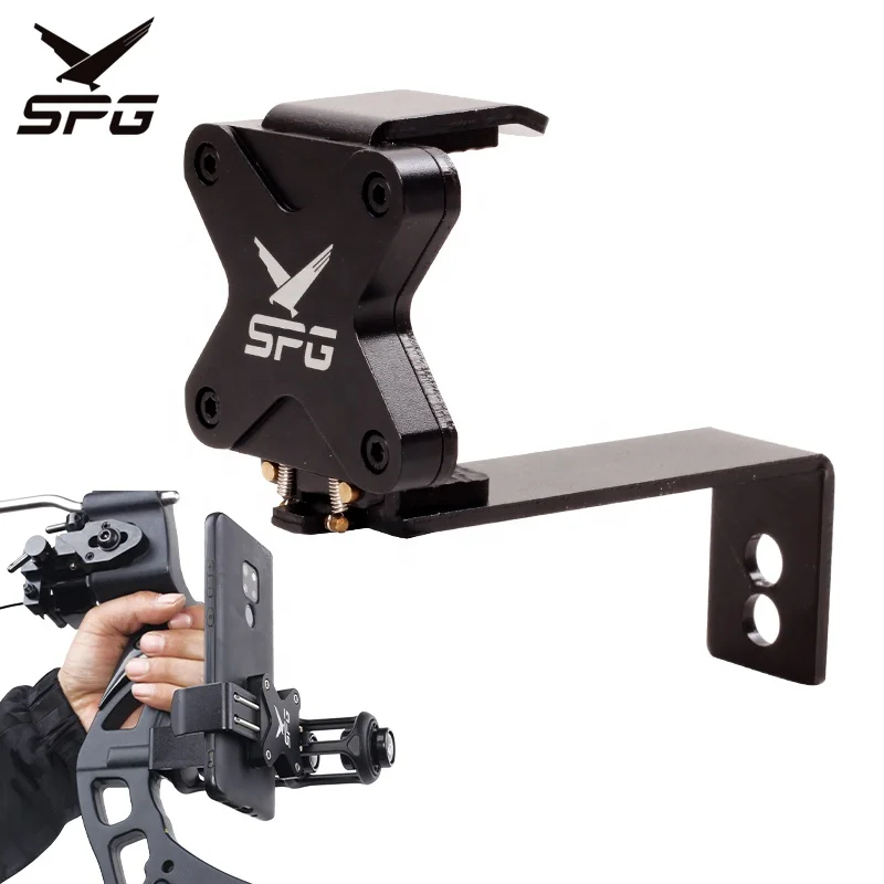 Support Téléphone Pour Arc à Poulies, Support Smartphone En Aluminium Pour Chasse Et Tir