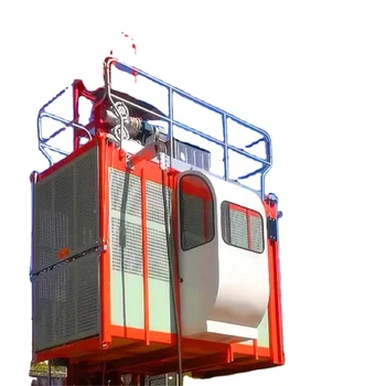 Outdoor Elevated Work SCD100 Construction Elevator Prevention Construction Elevator Provided Guangzhou China Latest Safety Fall
