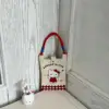 H-red hemp rope dress-hellokitty