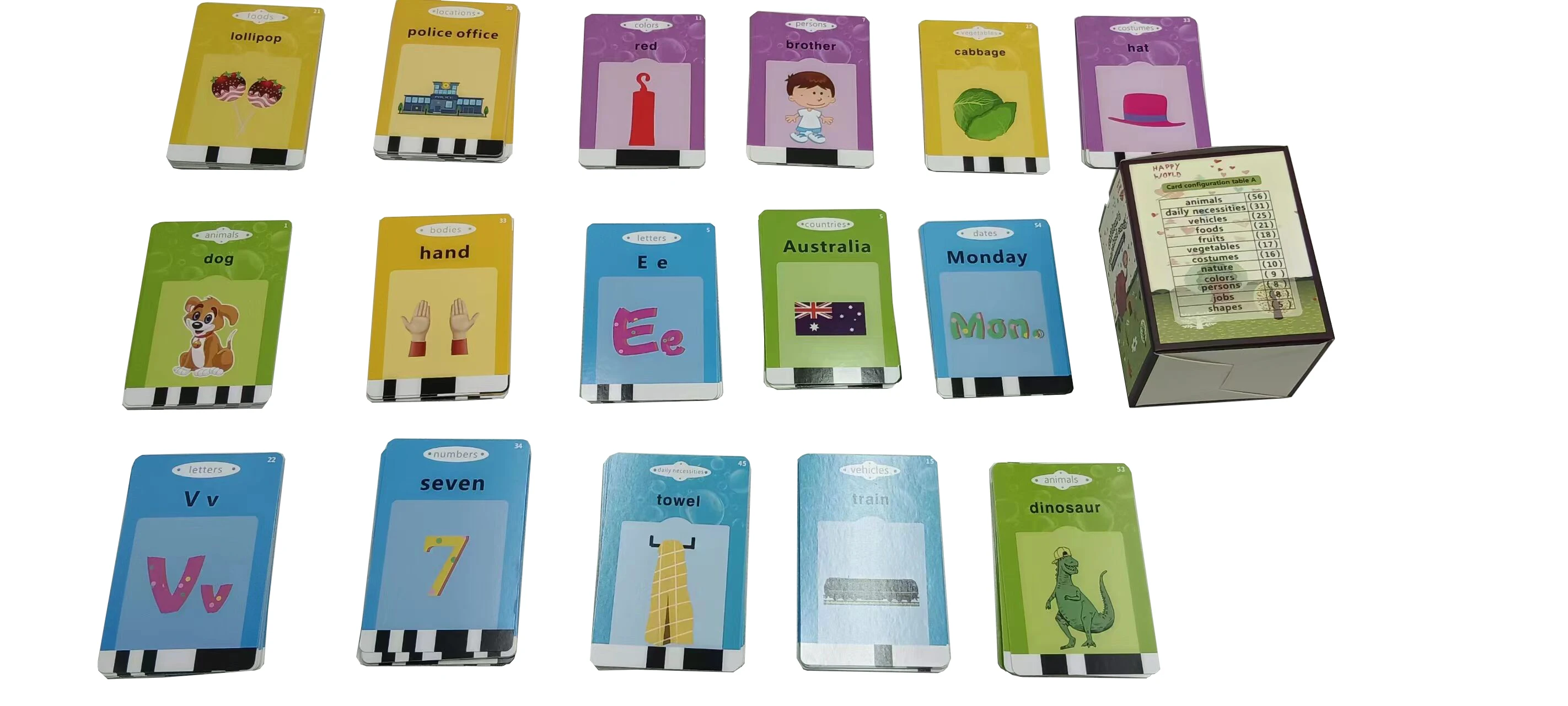 TAGAKI Worldwide Kids Playboard フラッシュカード 255 Talking Flash Cards - Educational Sensory Toys for Kids