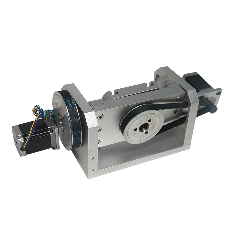 CNC 5th Axis Rotation Axis a Aixs With Table for Engraver Milling Machine