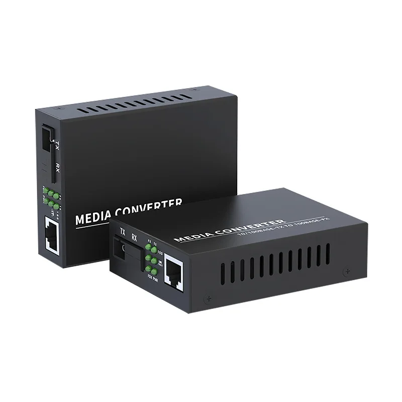 Uguqulisi we-Media we-Fiber Optic we-Mode Oyodwa we-SC Port we-Fast Ethernet we-Full Duplex we-Plug and Play we-Industrial Grade