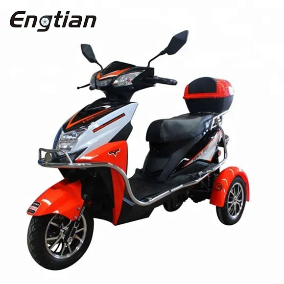 Hot Sell Electric Tricycle in Electric Scooters 3 Three Wheel Disability with Padals for Adults/elderly