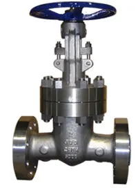 OS&Y Manual Flanged Gate Valve 6\" Class 1500 3000 PSI Working API 6D Approved for Water