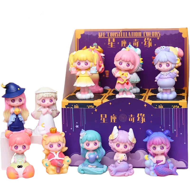 Twelve Constellations Strange Girl Blind Box Ornaments Hand Do Doll ...