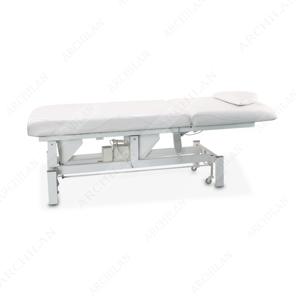 Cheap Electric Lift Massage Table Adjustable Beauty Salon Facial Bed