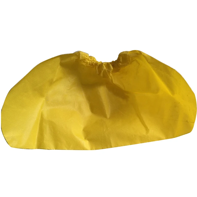 Одноразовая двойная эластичная крышка для ног ручной работы PE/CPE/PP