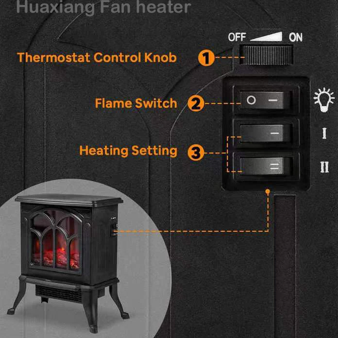 Most Popular Korean Modern Fireplace Home Free Standing Decor Led Flame ...