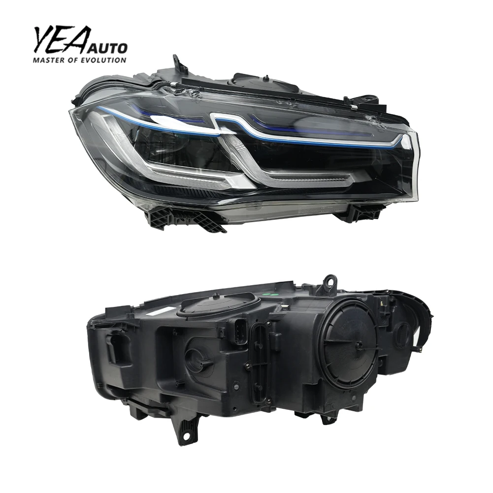 product upgade to g30 lci style laser head light led for bmw x5 f15 headlights 2014 2015 2017 x6 f16 led headlight plug and play-23