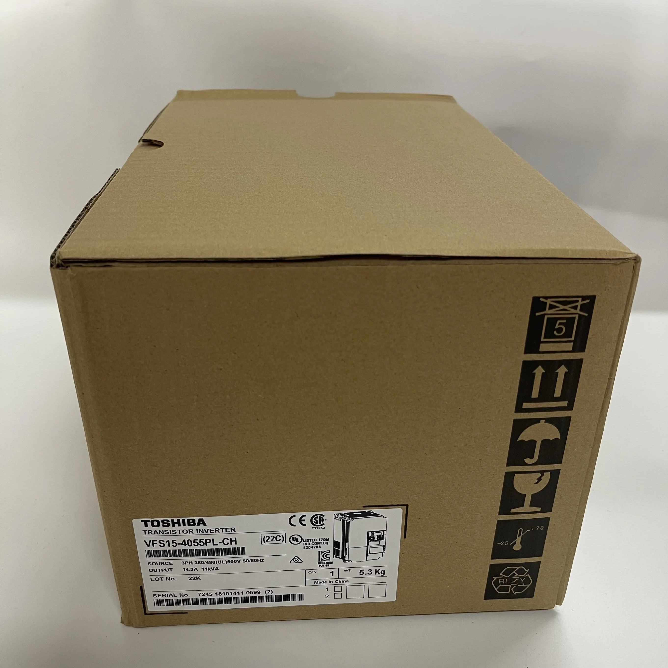 Toshiba AC Drive (Inverter) VFS15-4055PL-CH Toshiba AC Drive (Inverter) VFS15-4055PL-CH