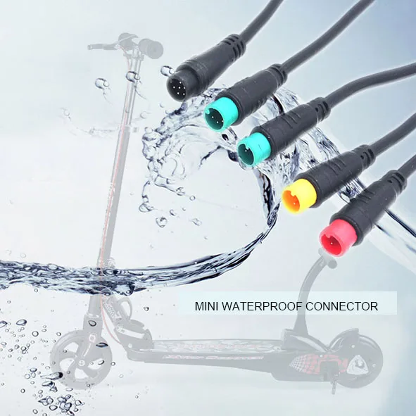 IP65 Electric Bike Mini Male Female M8 Waterproof Cable M8 2Pin 3Pin 4Pin 5Pin Connector