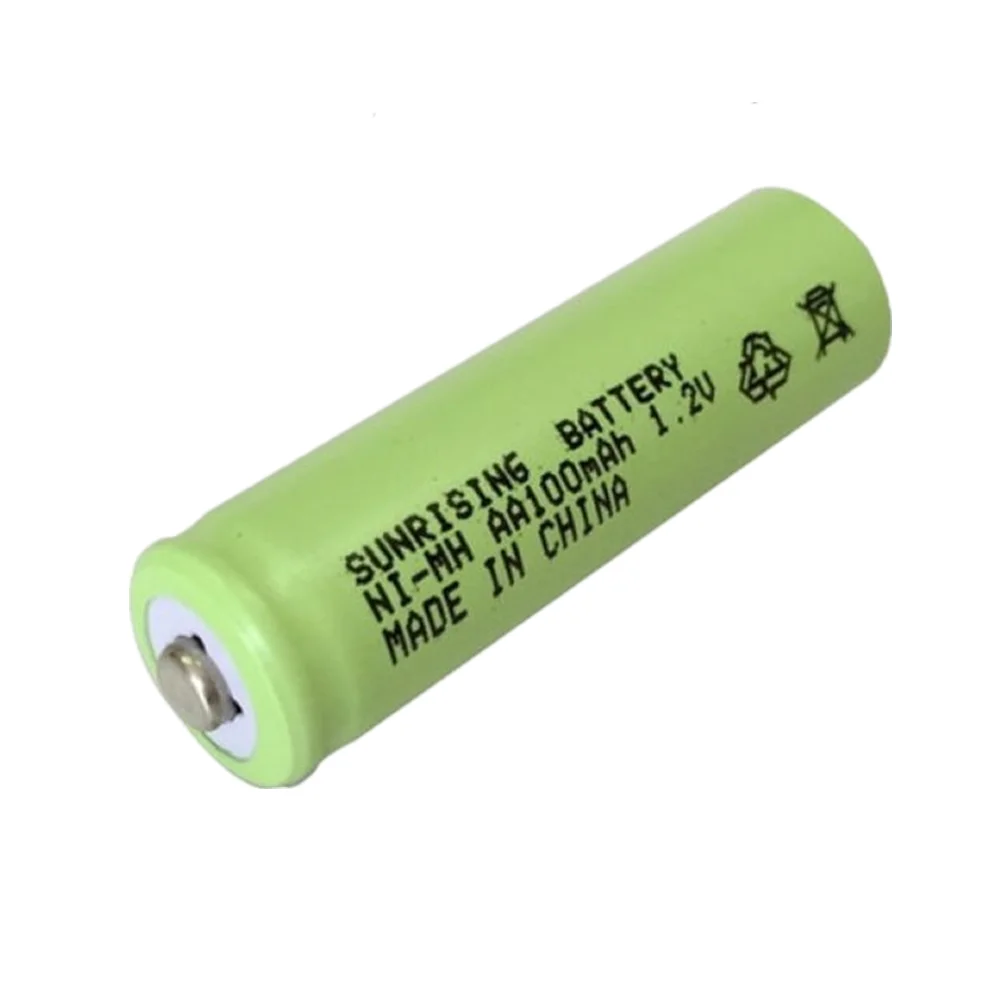 Ni-MH rechargeable battery ni mh aa 100mah 1.2V batteries