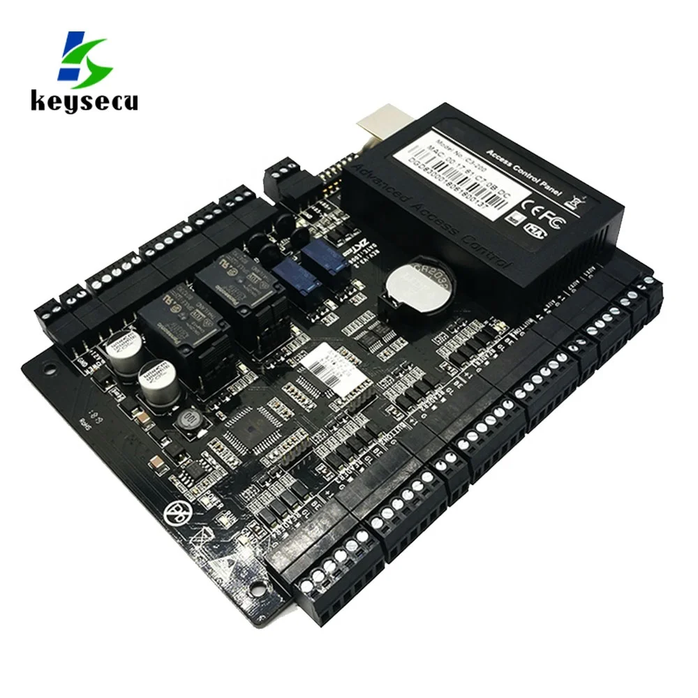 ZK Teco Software 2 Doors RFID Smart Card Access Control Board Security Access Controller Panel Products Real Time Monitoring