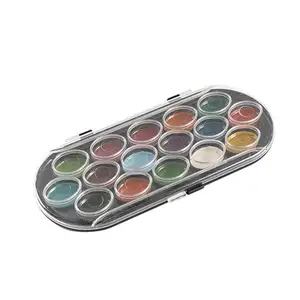 16 Colors Watercolor Paint Set Art Watercolor Paint Set with Paint Brushes for Kids and Adults