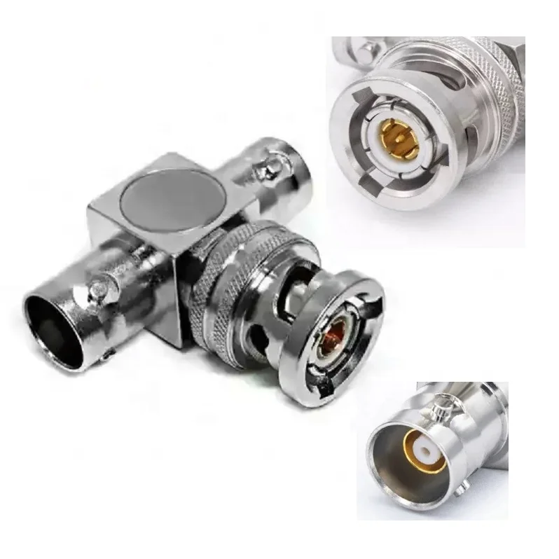 237-TRX-T High Voltage Connector - Dual 3-Lug Female Tee Adapter