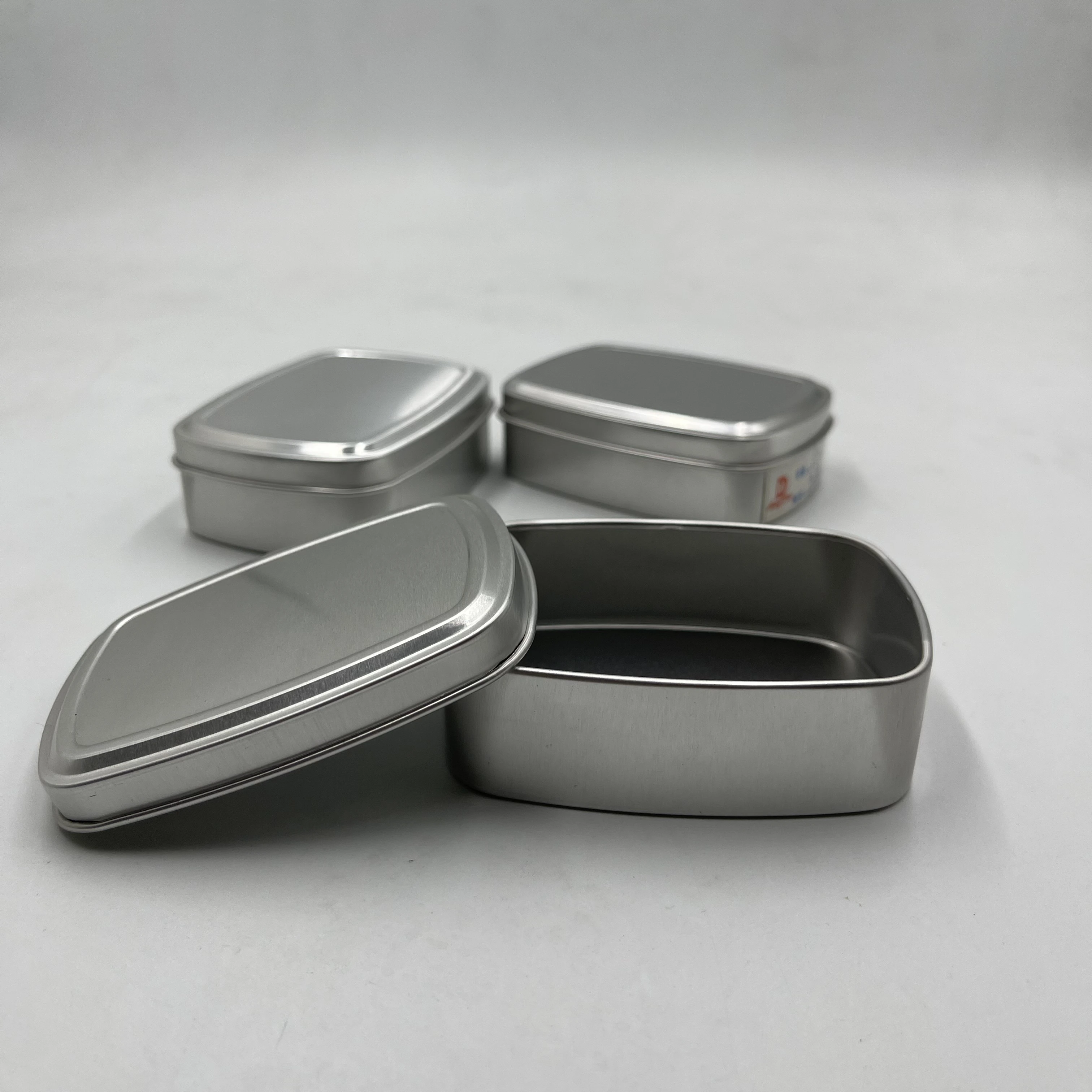 Aluminum Cream Jar Factory Supply 80g Silver Aluminum Cream Jar Aluninum Black Can