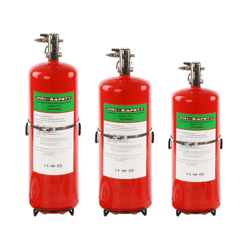 Detection Tube Fire Suppression System for Electrical Panel