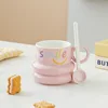 Pink with spoon